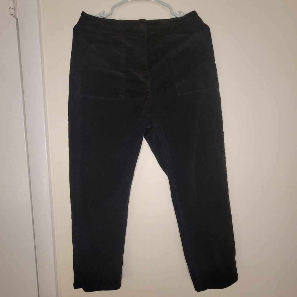 Corduroy Black Pants